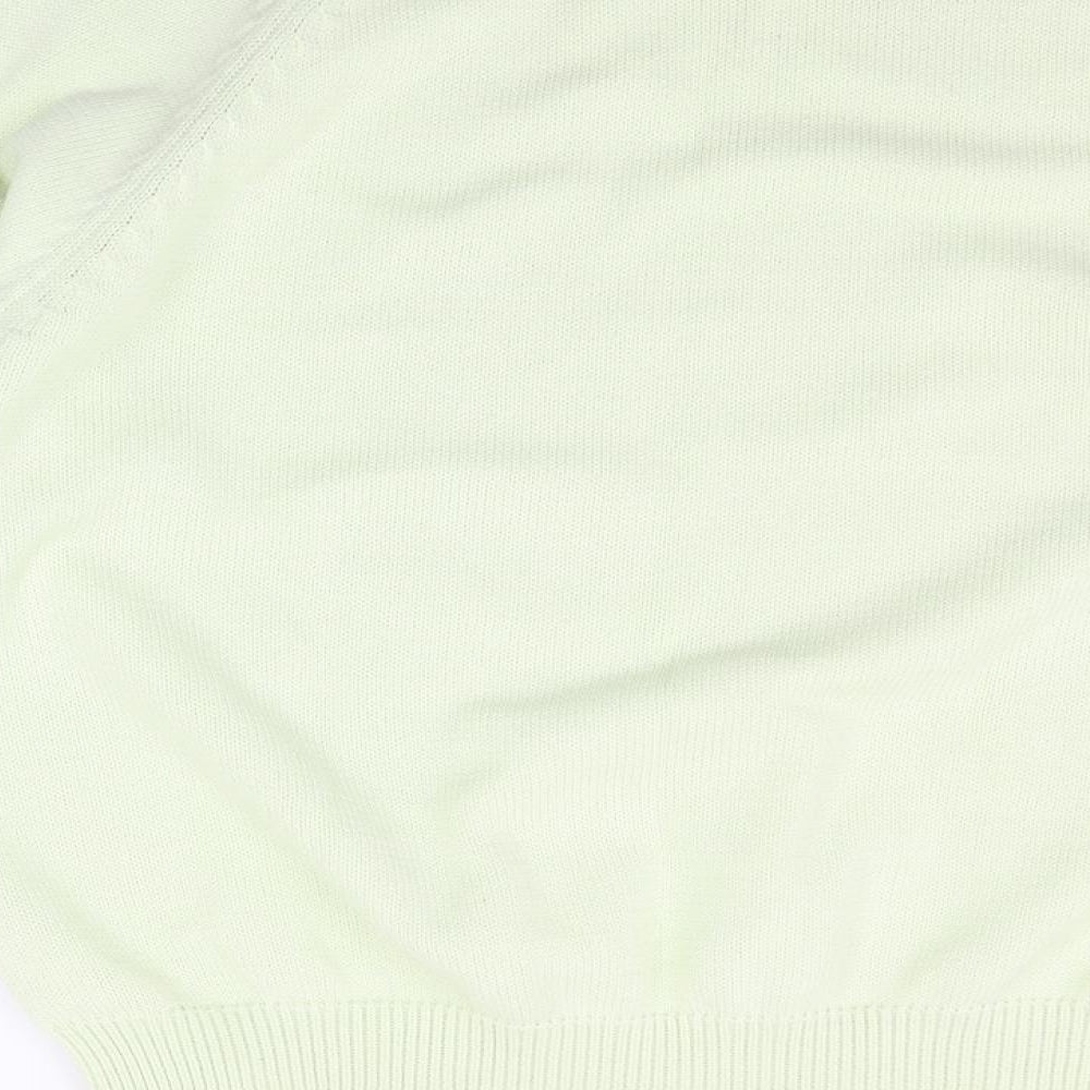 Womens UK Size 18 Essential Green Pullover Jumper