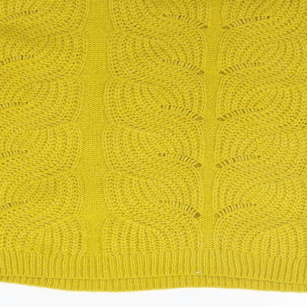 TU Womens Yellow Pullover Jumper Size 12