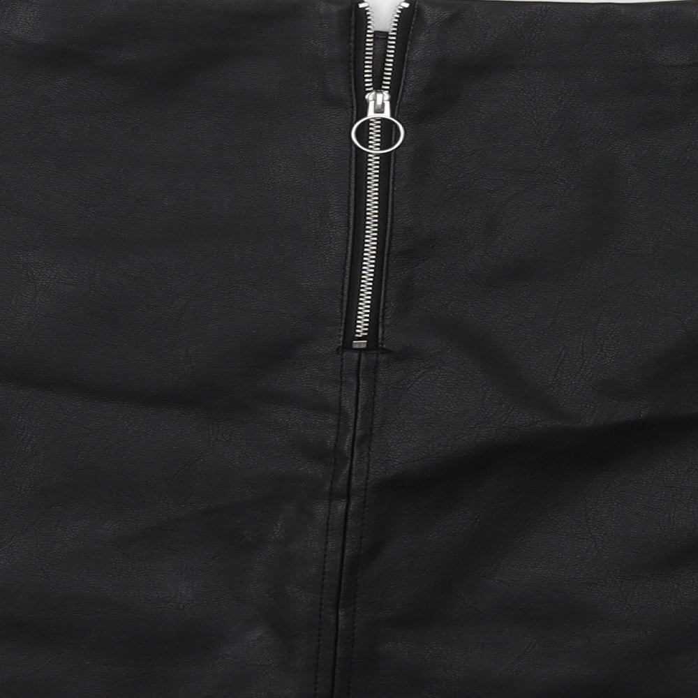 Primark Womens Black A-Line Skirt Size 12