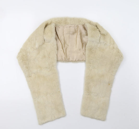 Preworn Girls White Scarf Scarves & Wraps One Size
