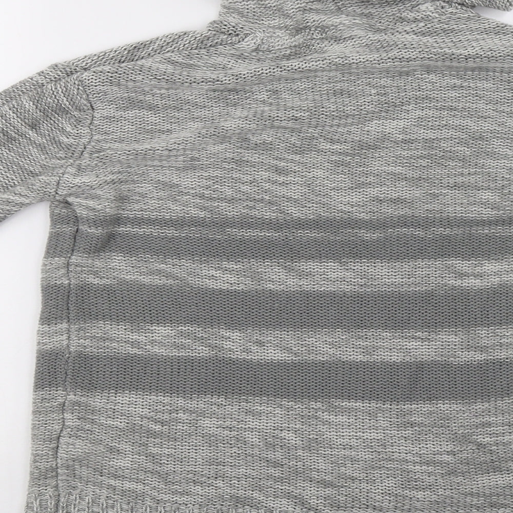 Womens UK Size M mrp Grey Pullover Hoodie