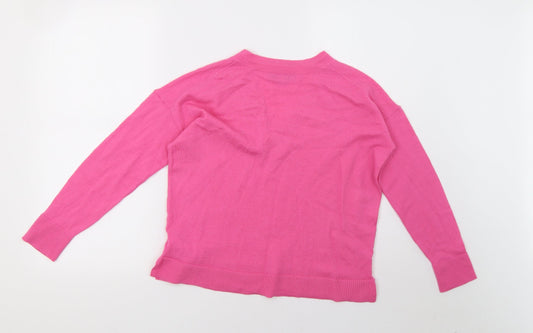 Womens UK Size 10 NEXT Pink Pullover Sweatshirt