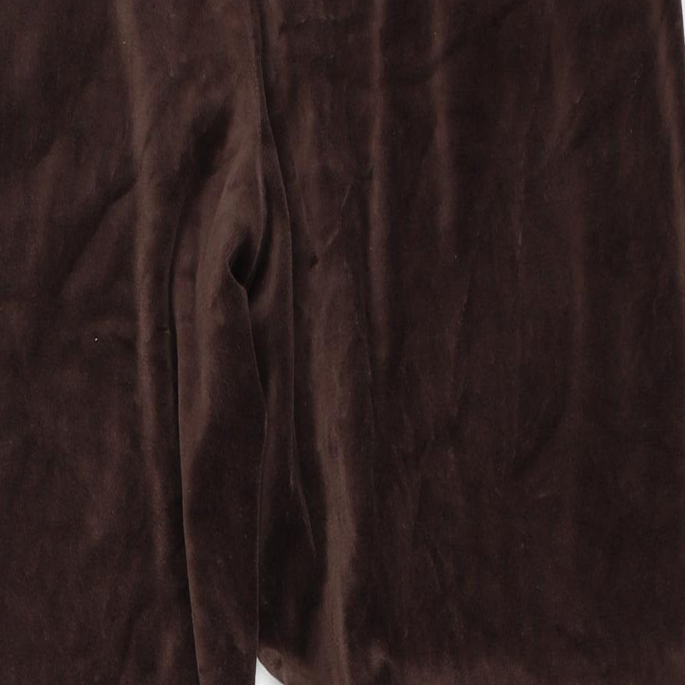 Womens UK Size M BM Regular Fit Sweatpants Brown Trousers