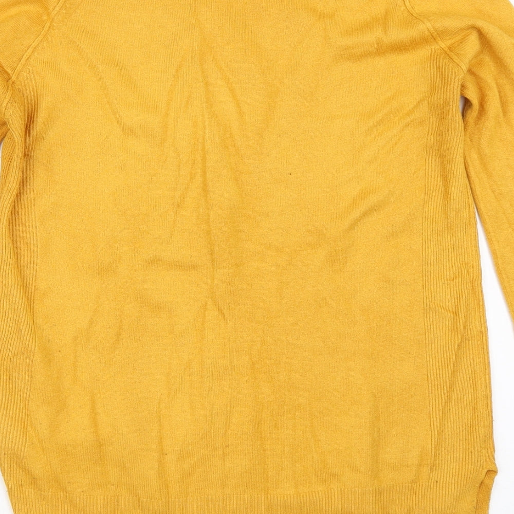 Primark Womens Yellow Pullover Jumper Size S