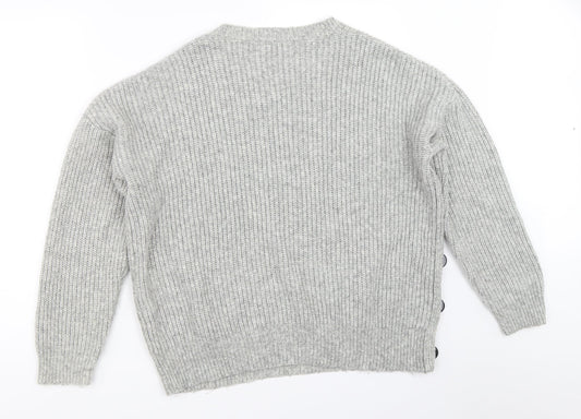 Primark Womens Grey Pullover Jumper Size L