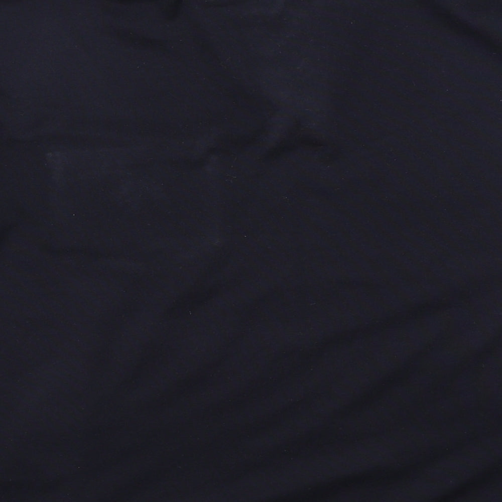 First Avenue Womens Blue Basic T-Shirt Size 14