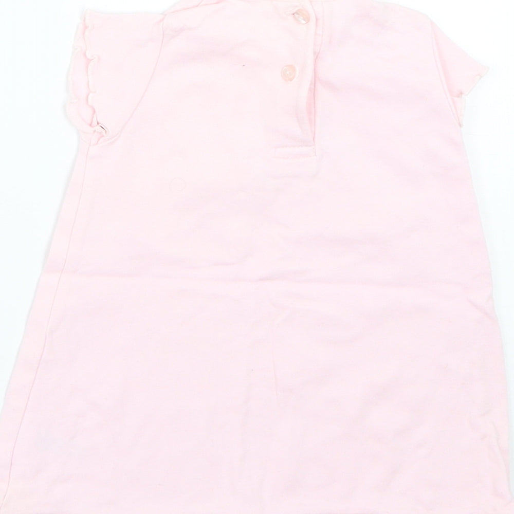 Brand and care label for George Baby Pink Fit & Flare, size 3-6, Months