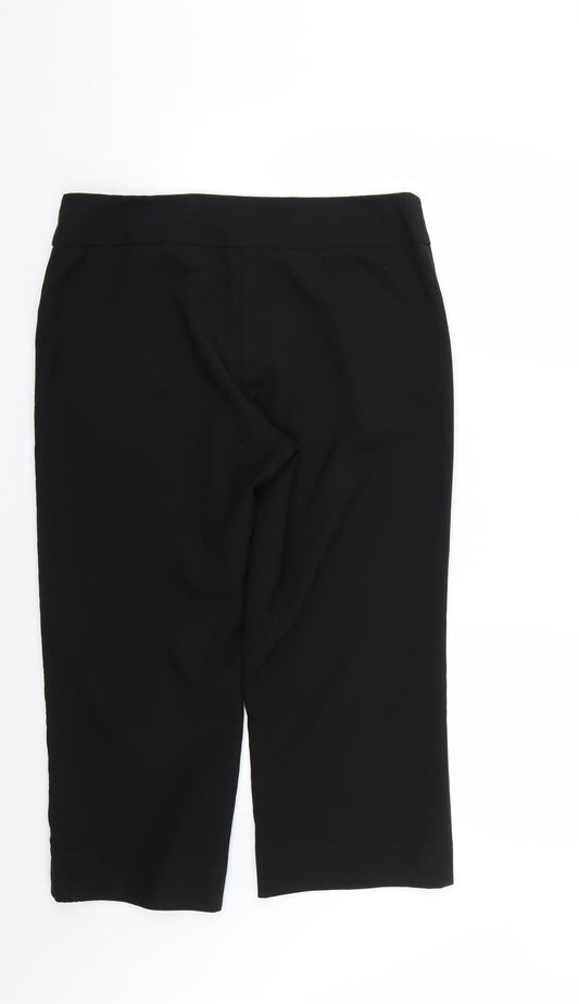 George Womens Black Trousers Size 14 L22 in
