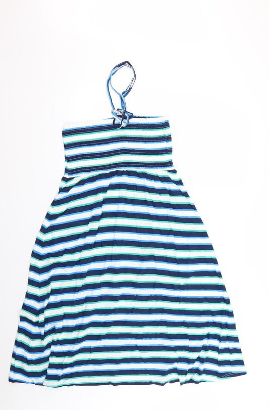 BHS Womens Multicoloured Striped Maxi Size M