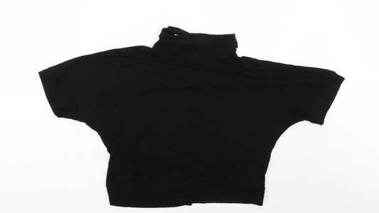 River Island Girls Black Basic Blouse Size 11-12 Years