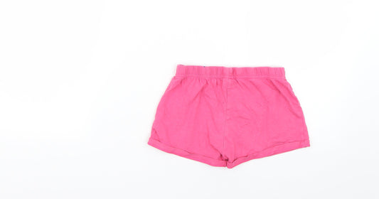 F&F Girls Pink Cut-Off Shorts Size 6-7 Years