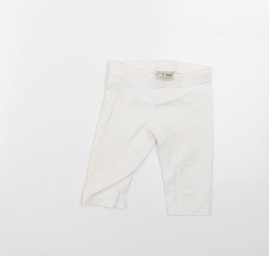 NEXT Girls White Jegging Trousers Size 4 Years