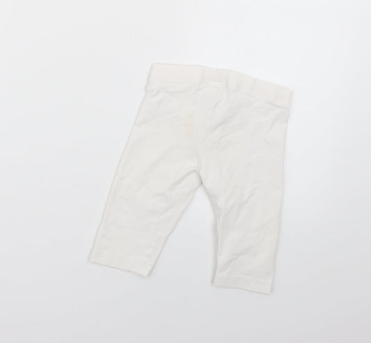NEXT Girls White Jegging Trousers Size 4 Years
