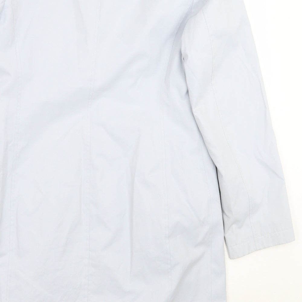 George Womens Blue Jacket Coat Size 10