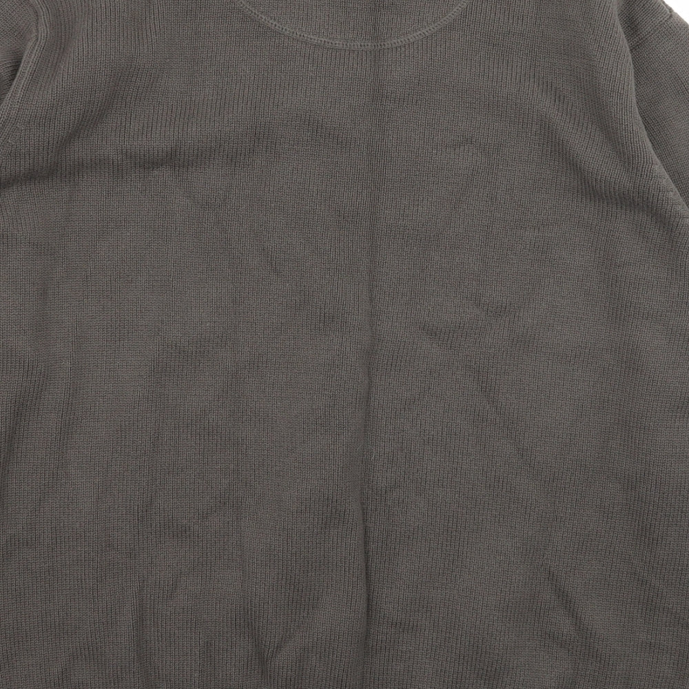 boston crew Mens Green Pullover Jumper Size L