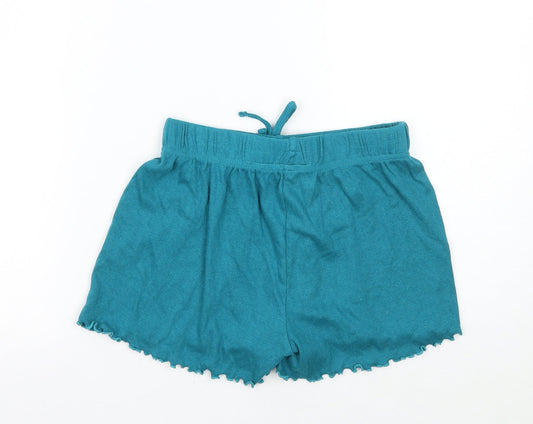 Primark Womens Blue Sweat Shorts Size 4 - Netflix