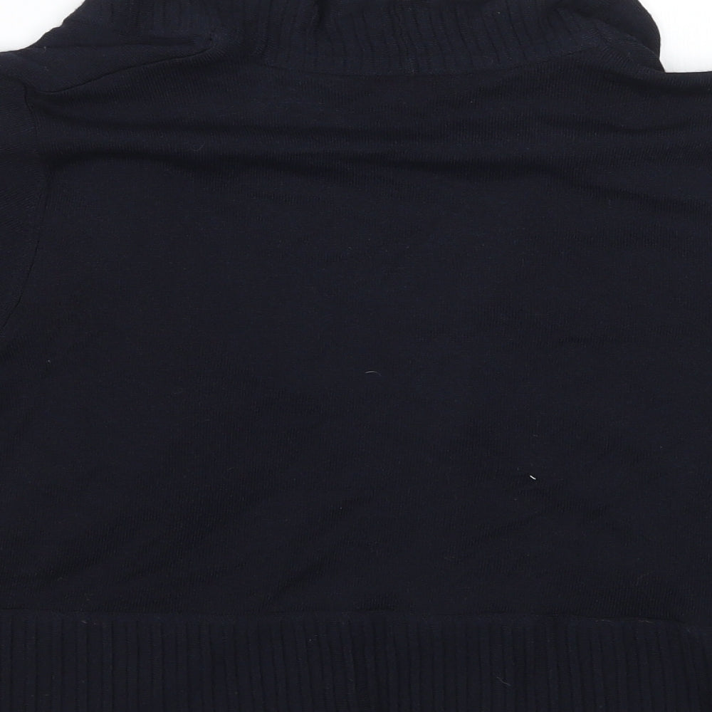Womens UK Size 16 Per Una Blue Cardigan Jumper