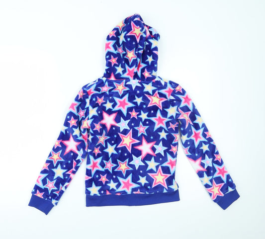 candy pink Girls Multicoloured Full Zip Hoodie Size XL