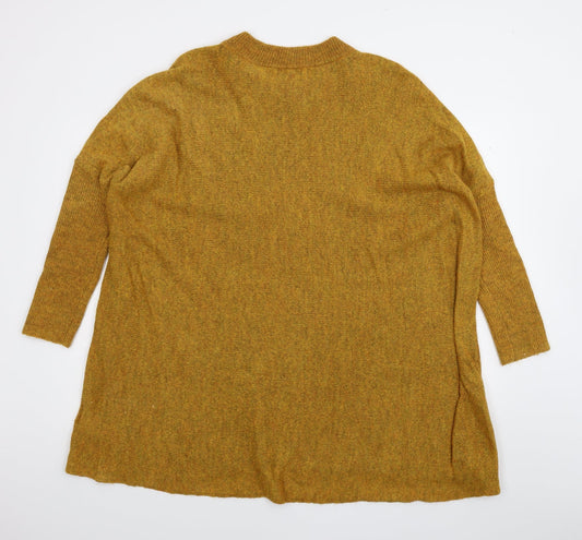Womens UK Size M H&M Yellow Pullover Jumper