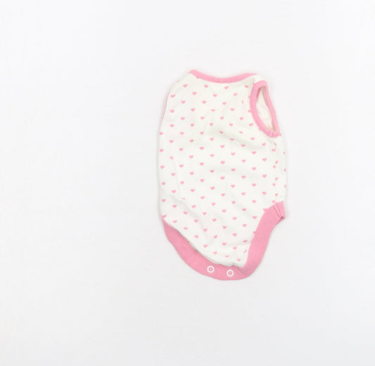 NEXT Baby White Polka Dot Babygrow One-Piece Size 0-3 Months