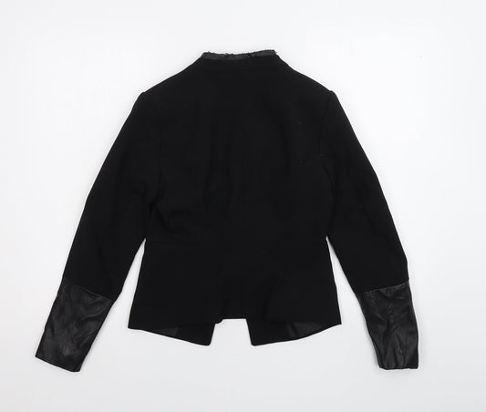 Womens UK Size 8 H&M Black Jacket
