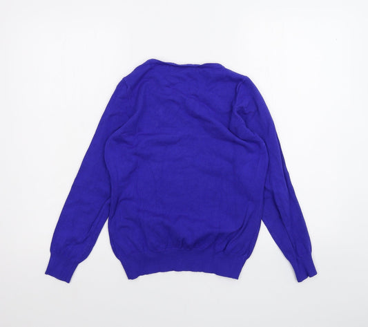 Autonomy Womens Blue Basic T-Shirt Size 10