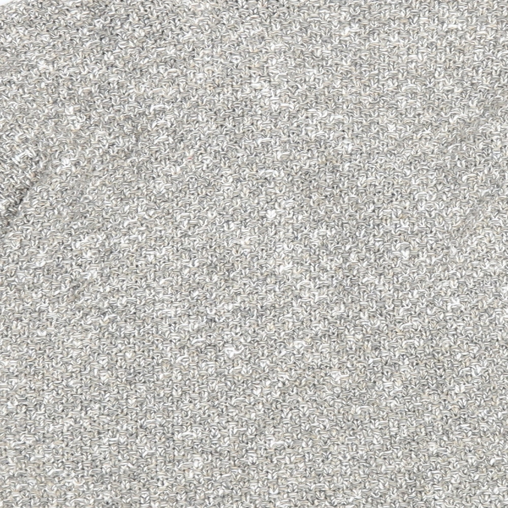 Womens UK Size M Express Grey Cardigan Jumper