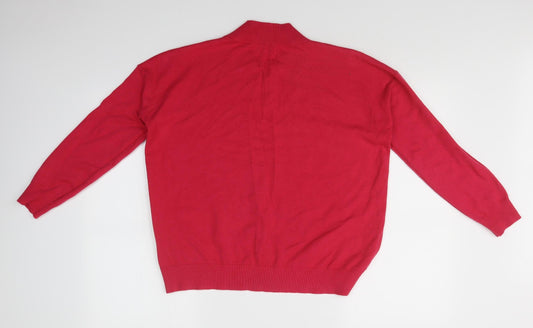 M&S Womens Pink T-Shirt Size M