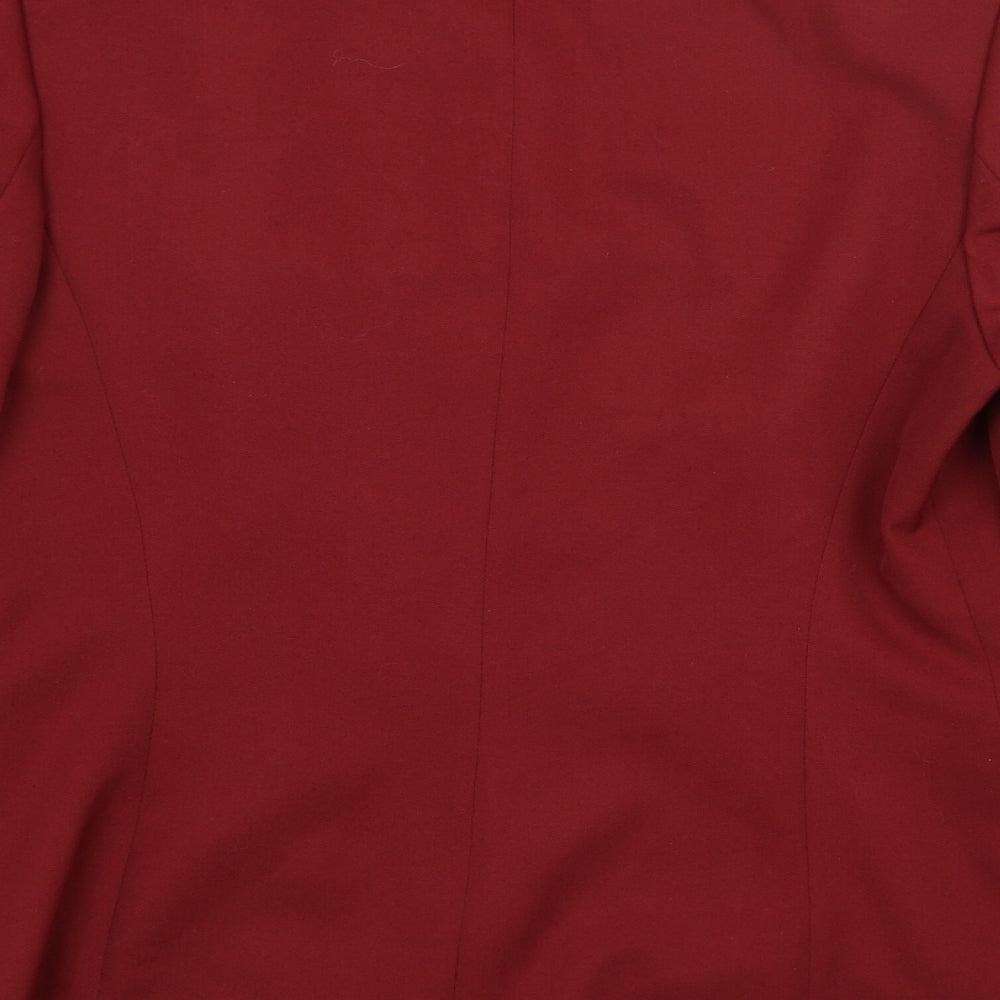 Womens UK Size Preworn Red Jacket