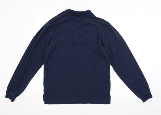 Trojan Mens Blue Polo Size S