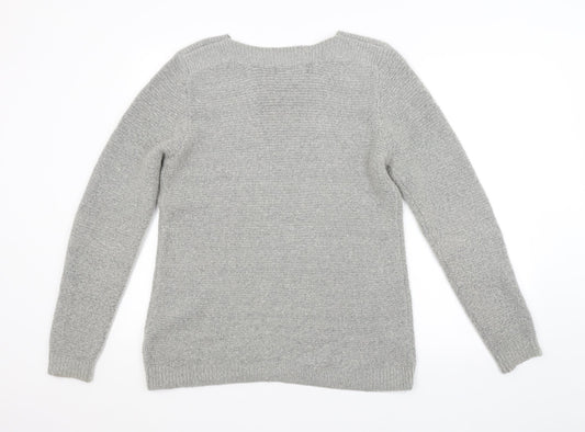 George Womens Grey Pullover Jumper Size 10