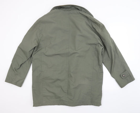 Mens UK Size Preworn Green Jacket