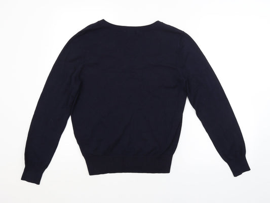 Womens UK Size S H&M Blue Pullover Jumper