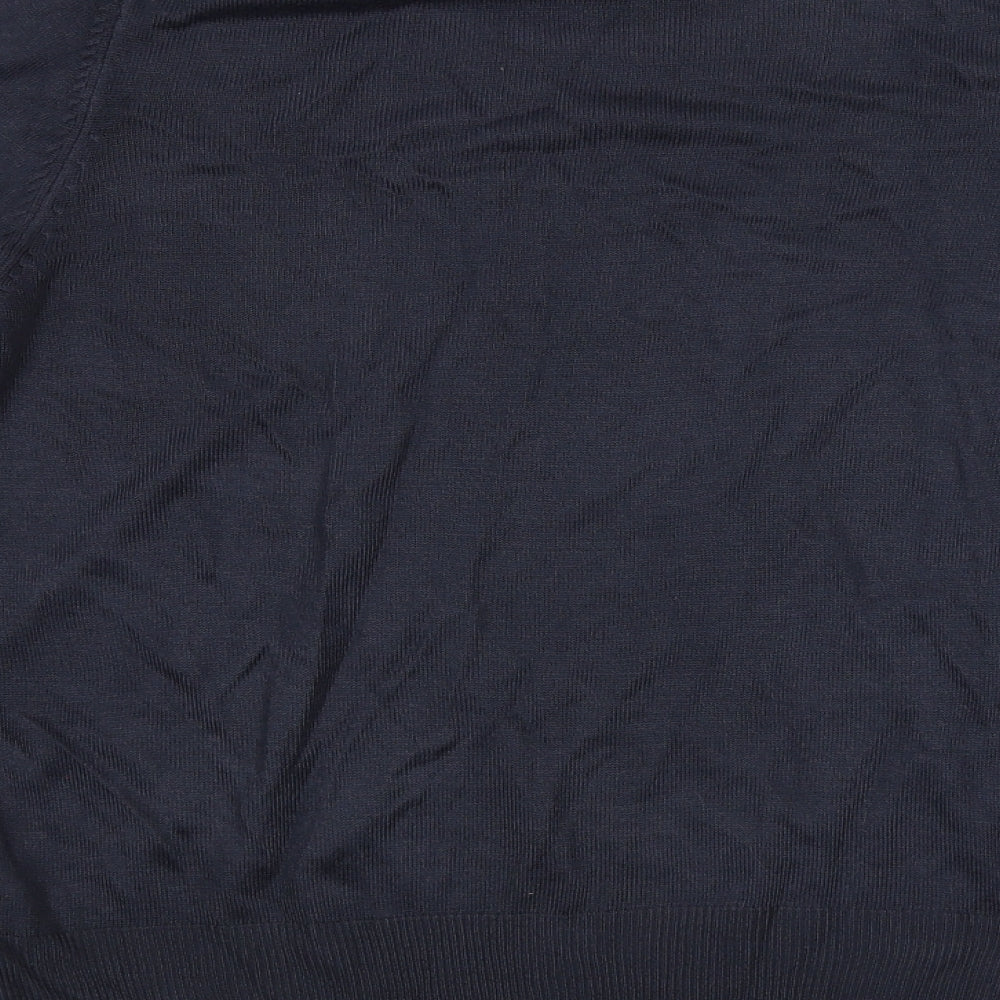 Womens UK Size 12 M&S Blue Pullover Jumper