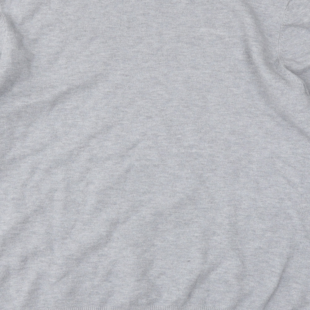Peacocks Womens Grey Pullover Sweatshirt Size 14