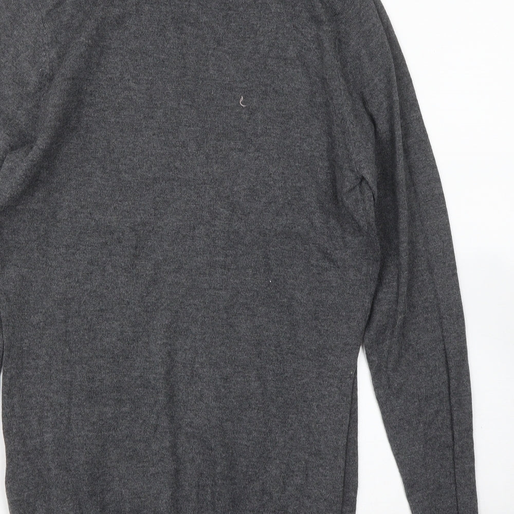 Womens UK Size 6 Warehouse Grey Pullover Jumper