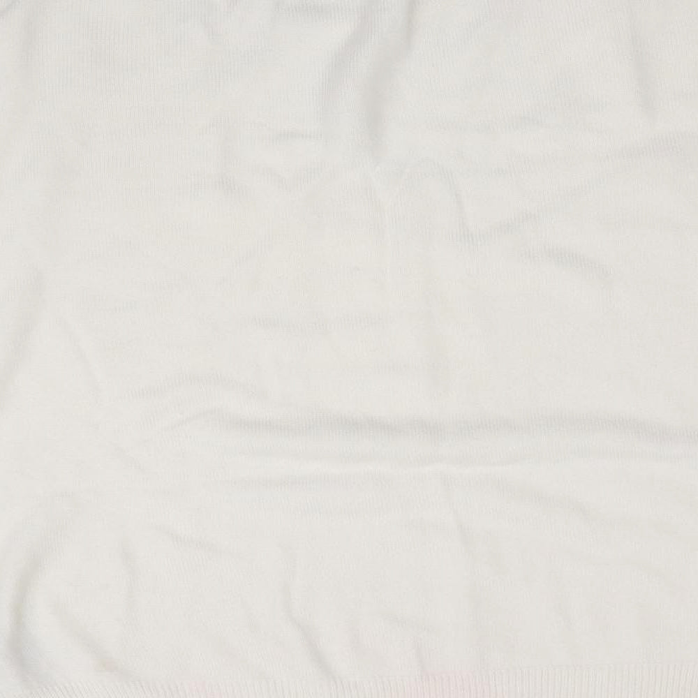 Womens UK Size 8 Marks and Spencer Ivory Pullover Jumper