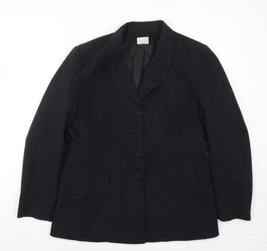 Womens UK Size 14 Select Regular Black Suit Jacket