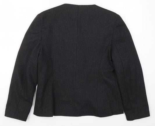 Principles Womens Grey Jacket Size 14