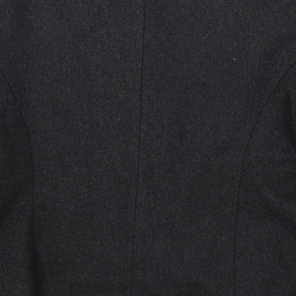 Brand and care label for Principles women’s grey jacket, size UK 14