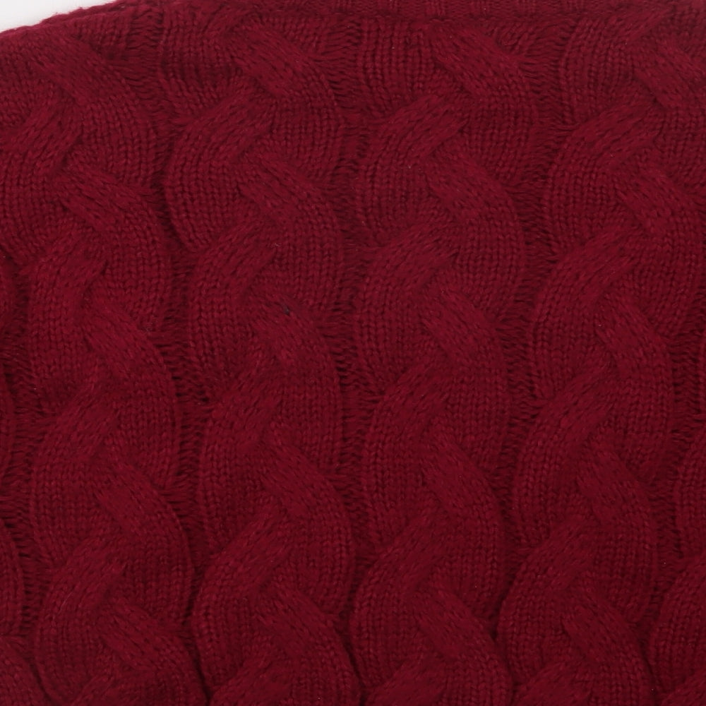 Womens UK Size 14 M&Co Pink Pullover Jumper