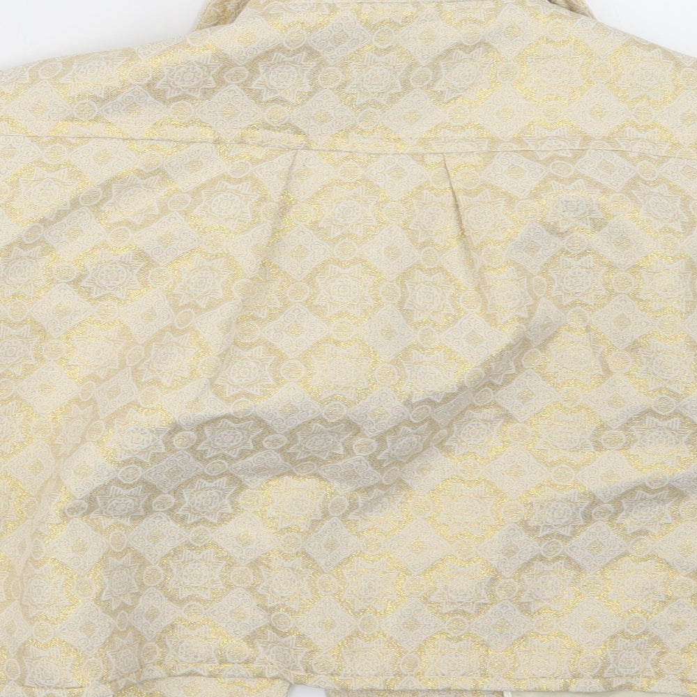 Womens UK Size 12 Therapy Gold Jacket