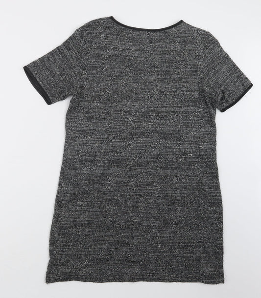 Womens UK Size 12 New Look Grey Pullover Jumper