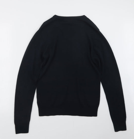 Cedar Wood State Mens Blue Knit Pullover Jumper Size S