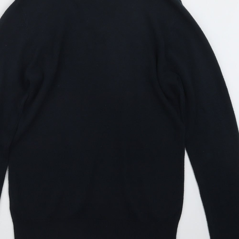 Cedar Wood State Mens Blue Knit Pullover Jumper Size S