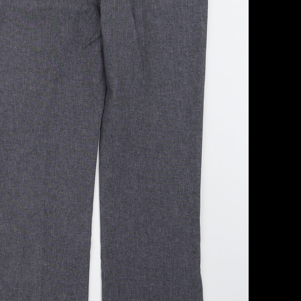 Florence + Fred Womens Grey Trousers Size 14 L30 in