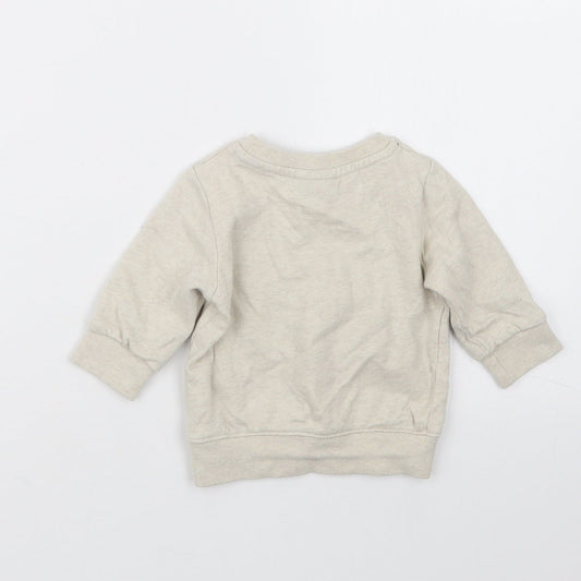 NEXT Boys Beige Pullover Jumper Size 3-6 Months