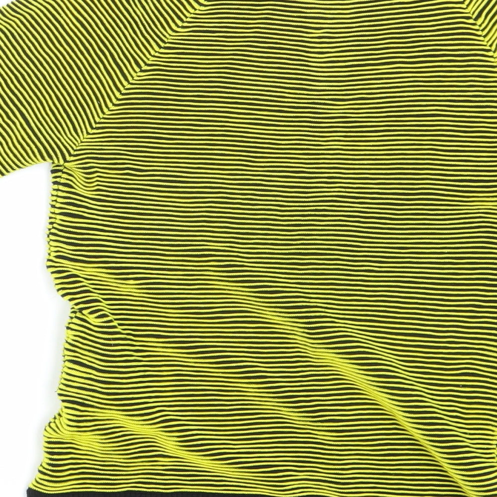 Womens UK Size 6 NEXT Yellow Pullover Jumper