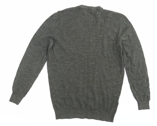 George Mens Green Pullover Sweatshirt Size S