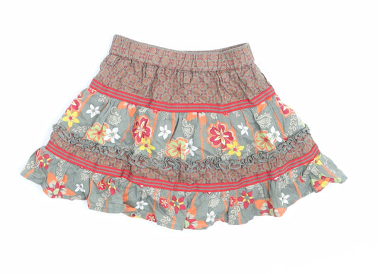 Fransa Girls Multicoloured Flecked A-Line Skirt Size 24 Months - Waist 18in